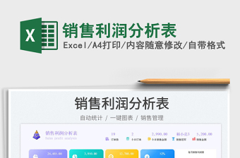 2025销售利润分析表