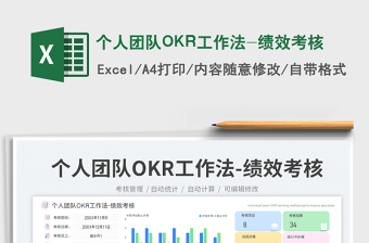 2025个人团队OKR工作法-绩效考核