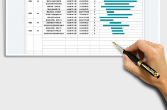 2025工作计划项目进度表