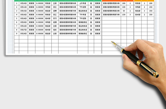 2025员工罚款收取登记统计表