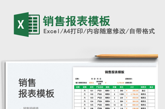 2025销售报表模板