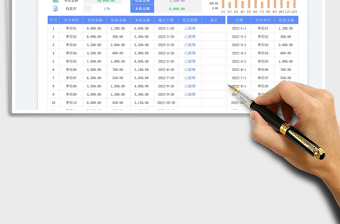 2025财务应收账款明细对账表