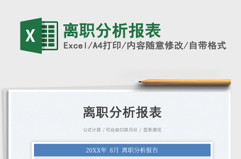 2025离职分析报表