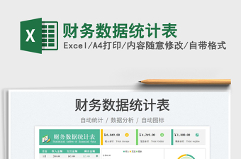 2025财务数据统计表