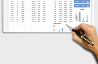2025财务流水账统计表