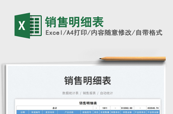 2025销售明细表
