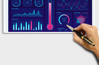 2025财务报表可视化数据看板