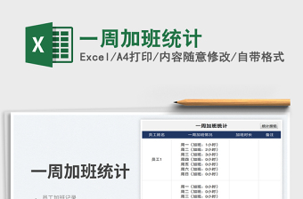 2025一周加班统计