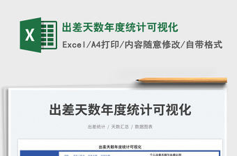2025出差天数年度统计可视化