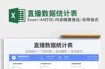 2025直播数据统计表