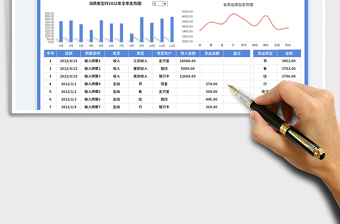 2025家庭收入支出记账表