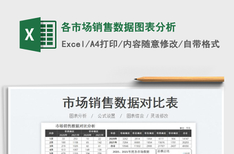 2025各市场销售数据图表分析
