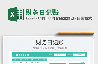 2025财务日记账