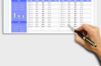 2025财务出纳日记账
