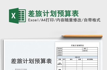 2025营业收入预算表