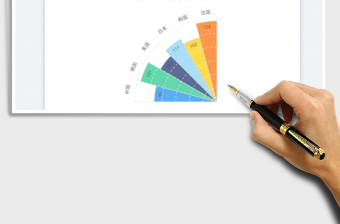 2025玫瑰图扇形免费下载