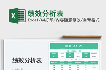 2025绩效分析表免费下载