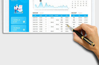 2025财务出纳日记账免费下载