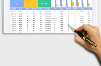 2025招聘面试统计表免费下载