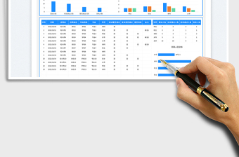 2025简易面试评估统计表免费下载
