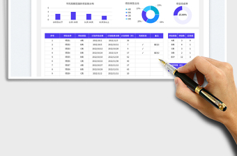 2025分类统计项目排期表免费下载