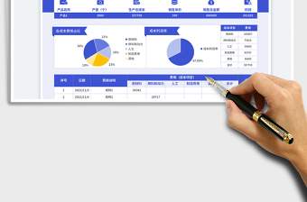 2025生产成本明细账免费下载