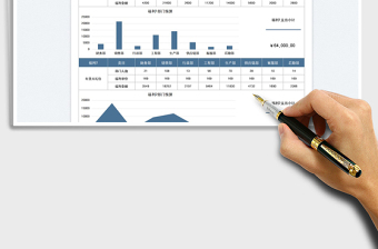 2025元旦节员工福利预算表免费下载