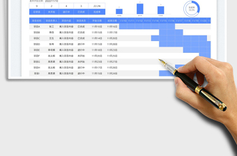 2025项目进度计划跟踪表免费下载