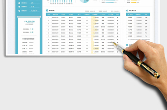 2025财务费用报销统计表免费下载
