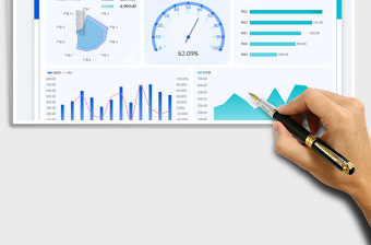2025年度销售数据可视化分析表免费下载