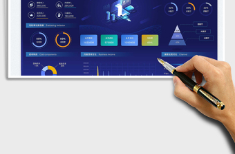 2025年终餐饮业可视化大屏免费下载