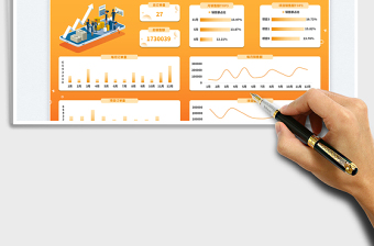 2025项目年度动态销售数据可视化报表免费下载