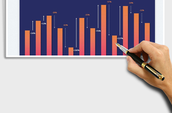 2025营业收入环比柱状图免费下载