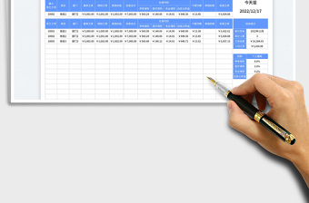 2025工资计算表(含税)免费下载