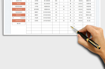 2025公司新年花卉装饰费用明细表免费下载
