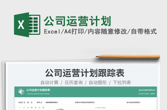 2025公司运营计划免费下载