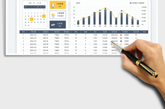 2025采购订单统计表免费下载