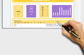 2025电商团队分工表（通用型）免费下载