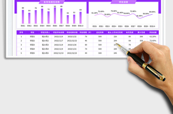 2025任务统计项目月报免费下载