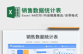 2025销售数据统计表免费下载