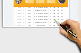2025安全费用使用登记管理表免费下载