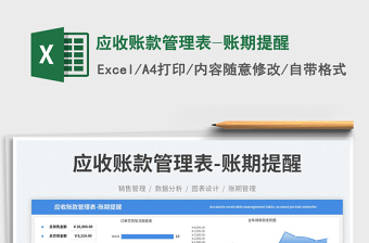 2025应收账款管理表-账期提醒免费下载