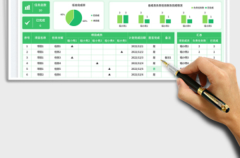 2025项目成员分工表免费下载