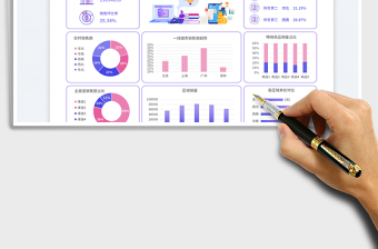 2024销售数据可视化报表exce表格
