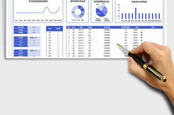 2025年度学习计划表免费下载