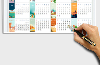 2025年日历（带农历）免费下载