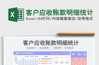 2025客户应收账款明细统计免费下载