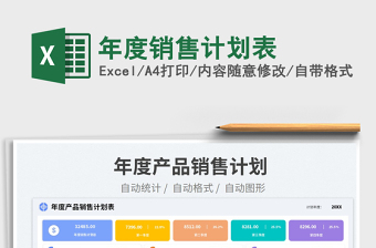 2025计划销售excel表格图片大全