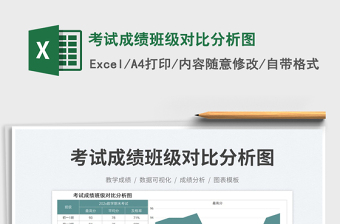 2025考试成绩班级对比分析图免费下载