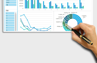动态销售数据分析图表